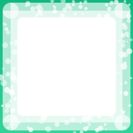 Emerald Dots Frame