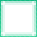 Emerald Lines Frame