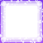 Violet Dots Frame