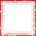 Crimson Dots Frame